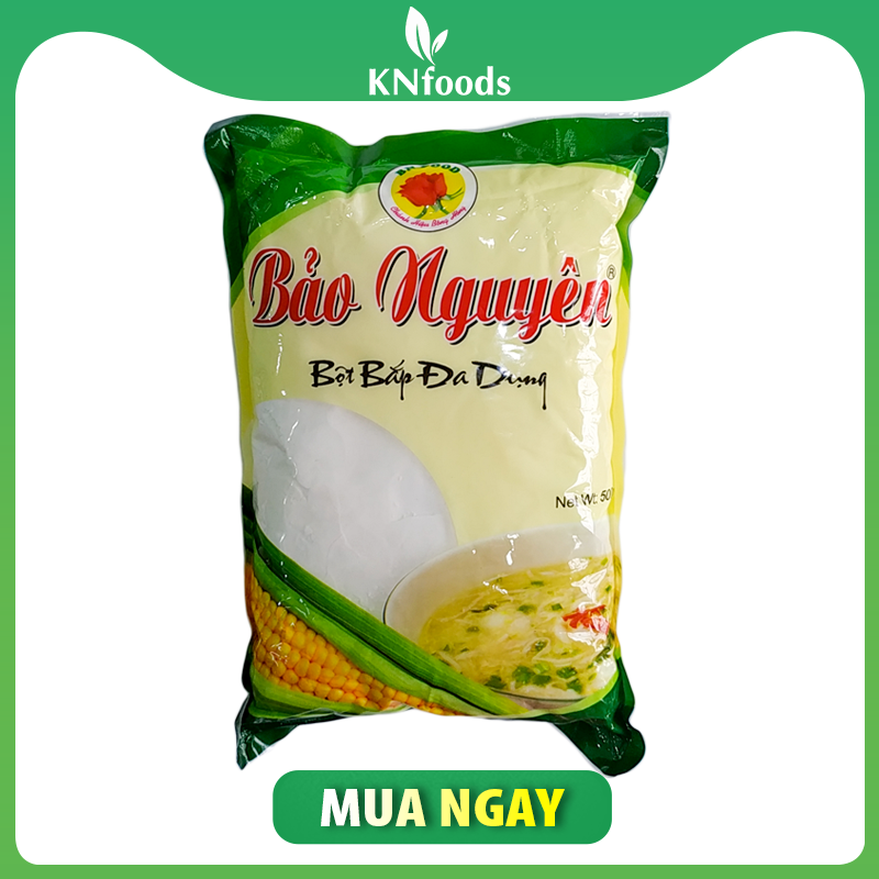 Bột bắp bảo nguyên gói 500g