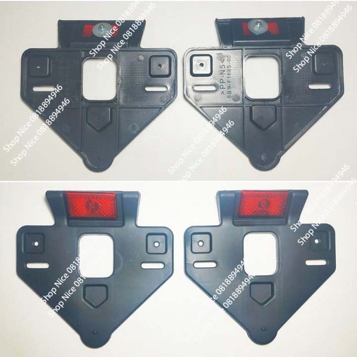 Pát bảng biển số xe máy hình vuông tam giác giá 1 cái