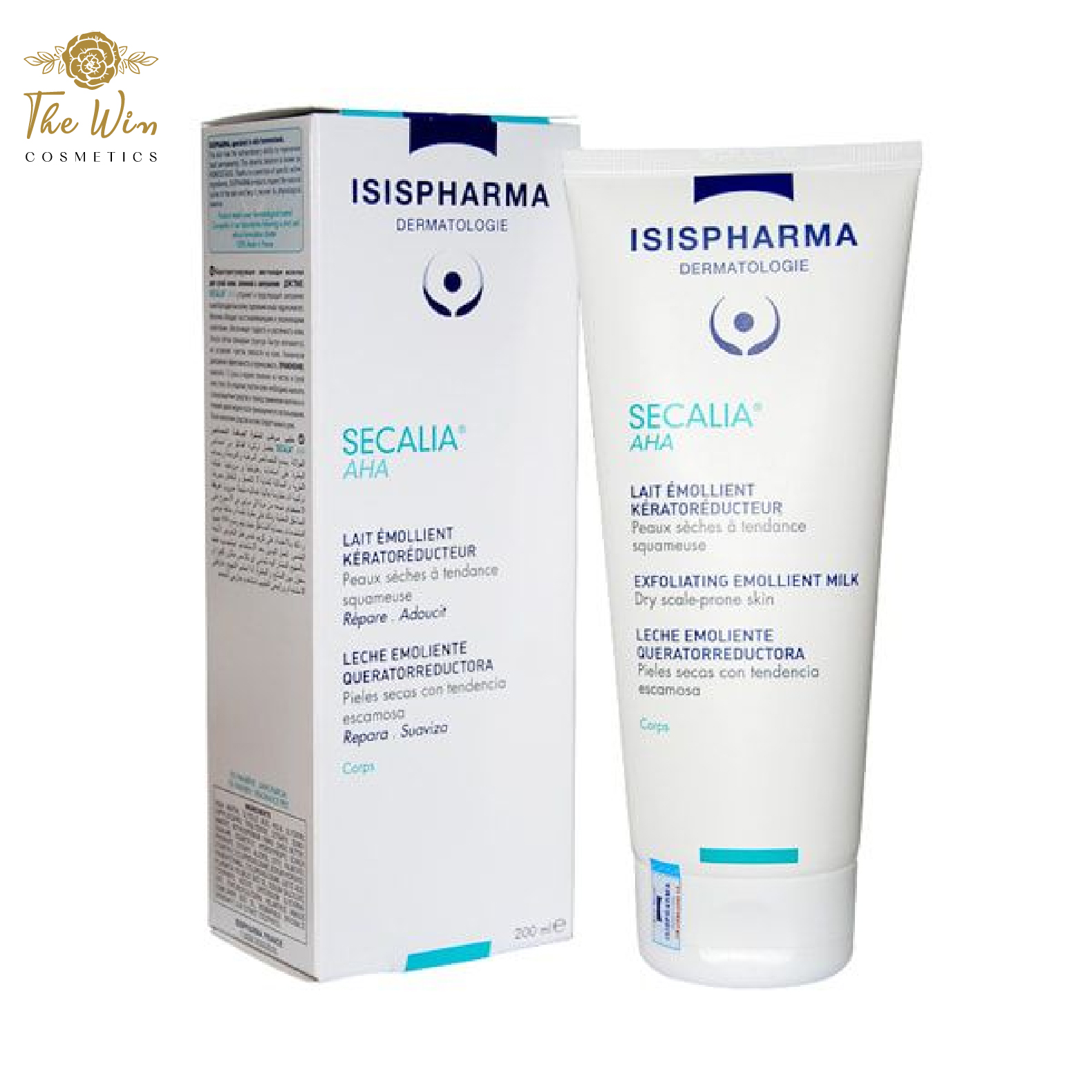 [FREESHIP MAX] Kem Dưỡng Ẩm Dành Cho Da Khô Tăng Sừng Secalia A.H.A 200ml ISIS Pharma