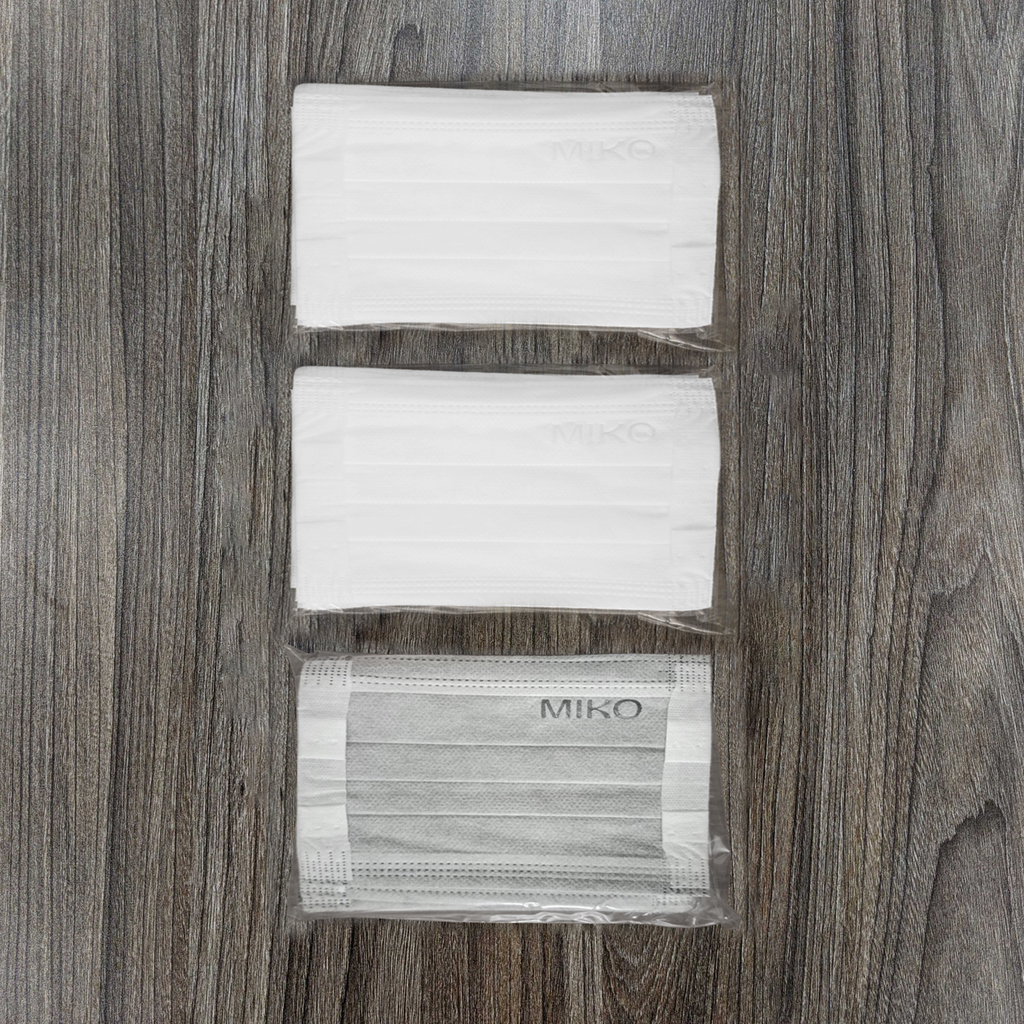 Combo 3 Hộp Khẩu Trang Y Tế Trẻ Em Cao Cấp Miko 3 Lớp Kháng Khuẩn Có Dây Đeo Mềm Không Đau Tai