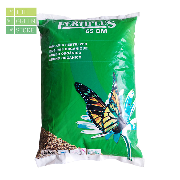  Phân hữu cơ Hà Lan Fertiplus con bướm  5kg  dạng viên nở cho hoa hồng mai vàng cây cảnh rau màu cây ăn trái 