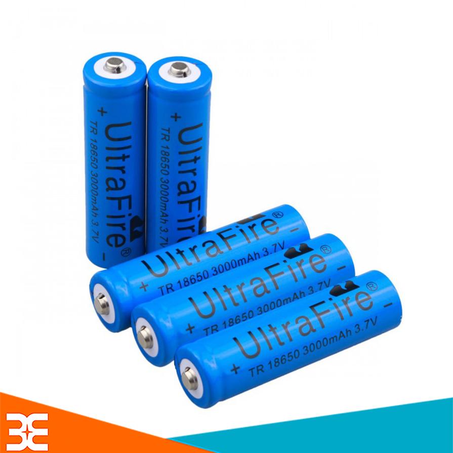 Bộ 5 Viên Pin Sạc 18650 3.7V (Màu Ngẫu Nhiên) 3000mAh