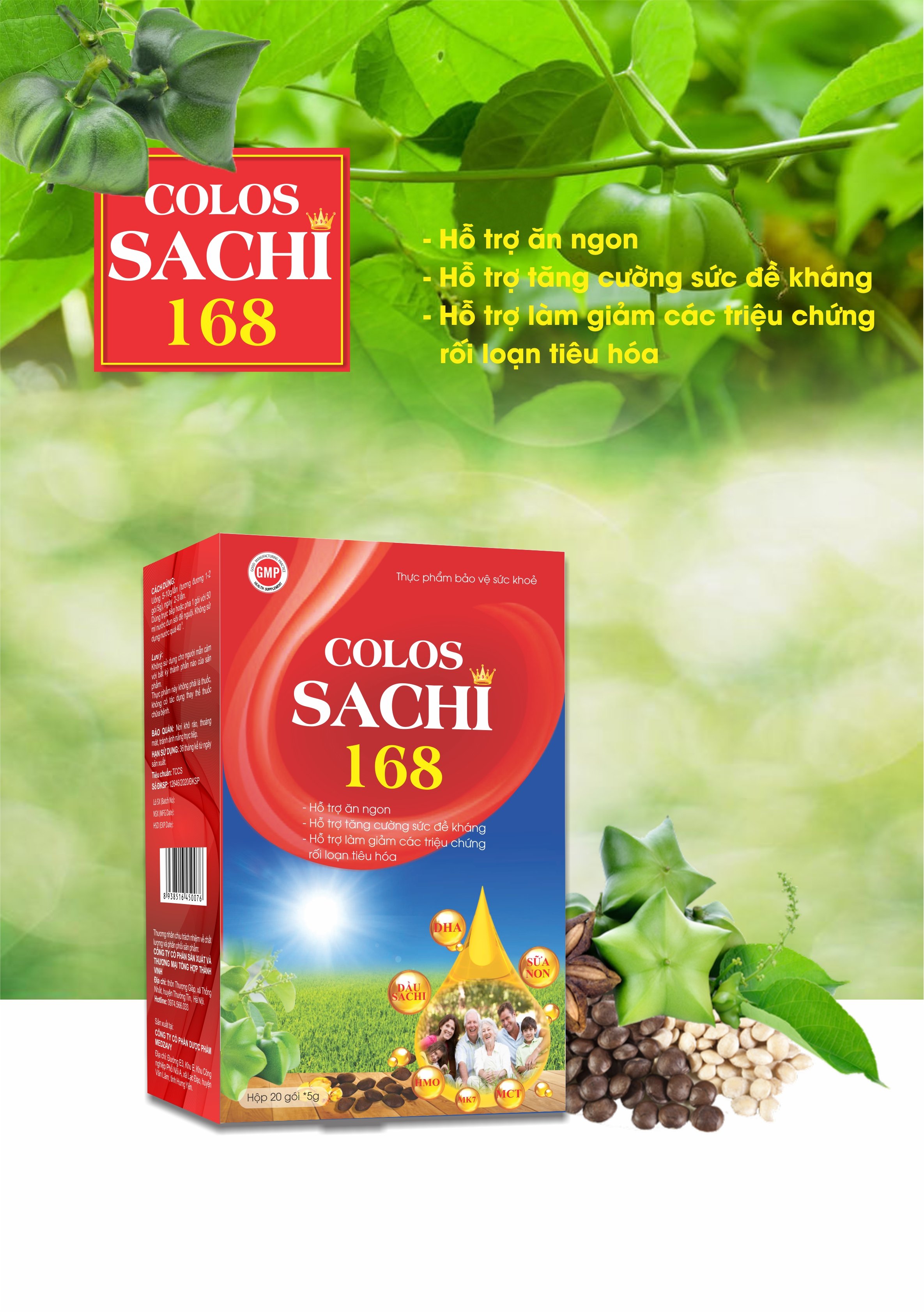 Colos sachi 168