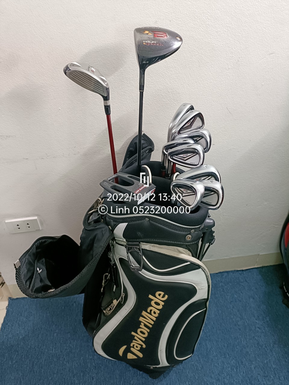 Bộ Gậy Golf Taylormade R9 tay trái, Bộ Golf Taylormade R9 tay trái, Gậy Golf Taylormade R9 tay trái fullset 11 gậy cán S