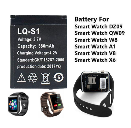 Pin đồng hồ thông minh Smart Watch giá rẻ các loại A1, DZ09, Gt08....
