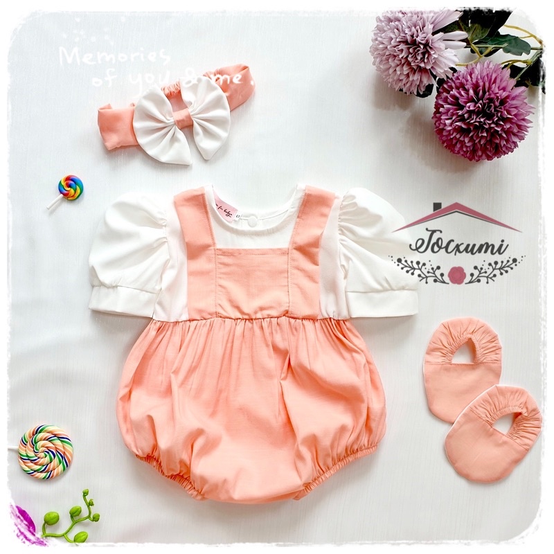 [MUA 1 KÈM 2] BODY THIẾT KẾ MÀU CỰC NGỌT CHO BÉ YÊU [THÔI NÔI][ĐẦY THÁNG] - Tocxumi House