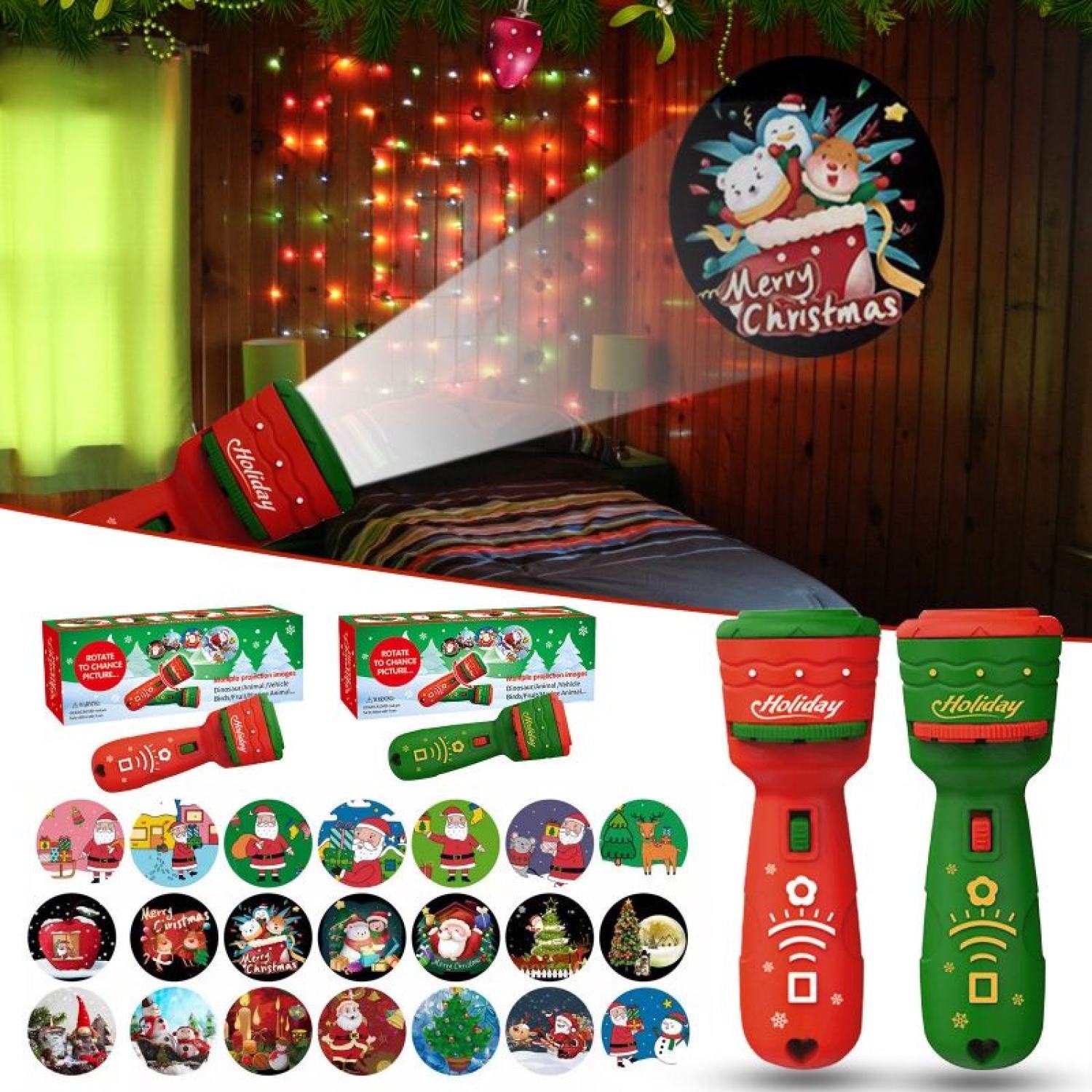 Đèn chiếu hình Noel