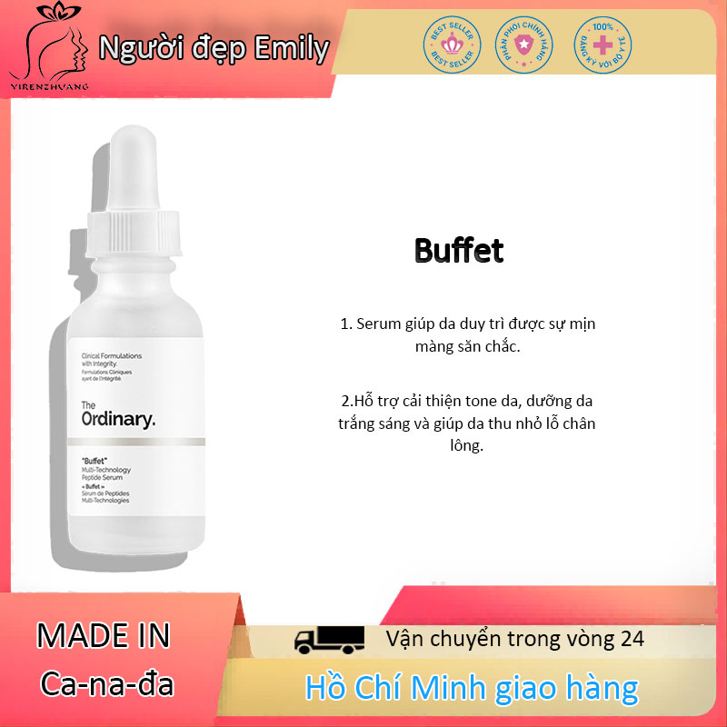The ordinary - serum "buffet" - tinh chất chống lão hóa chuyên sâu 30ml