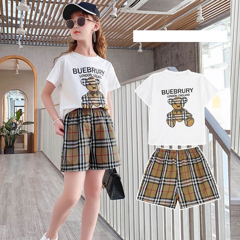 Set bộ quần áo mùa hè dành cho bé gái 18-45kg mẫu "bbr" . ma02