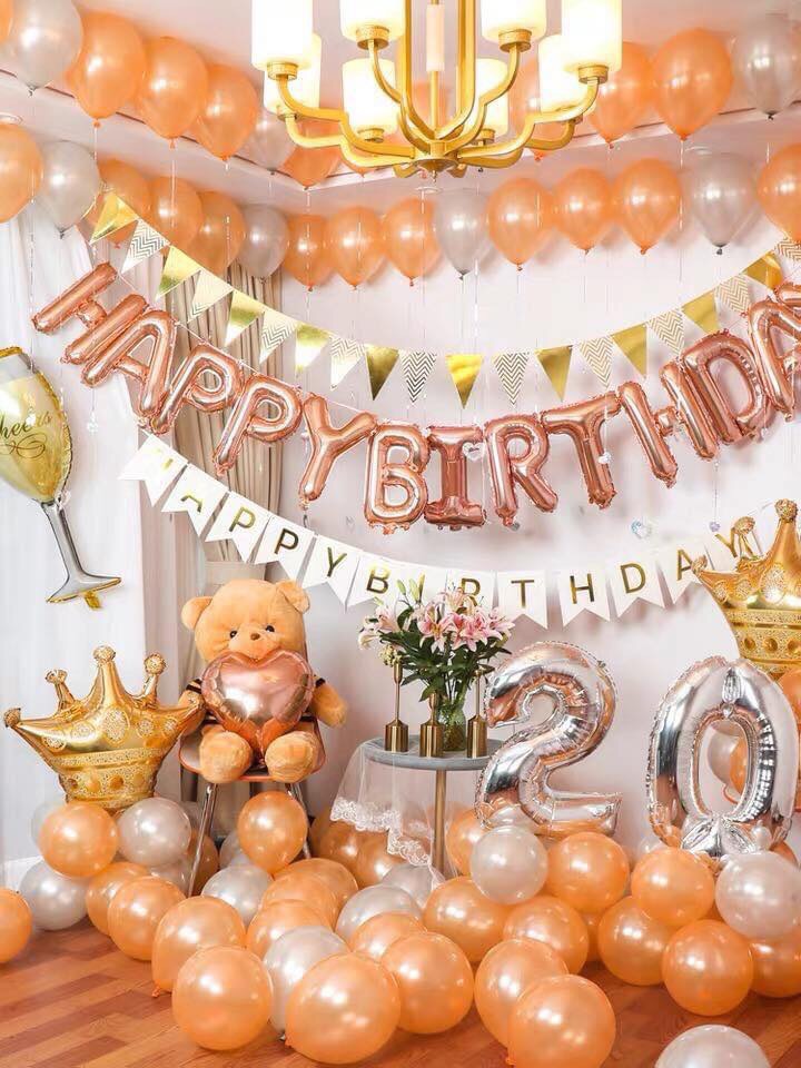 Set trang trí sinh nhật lung linh HPBD