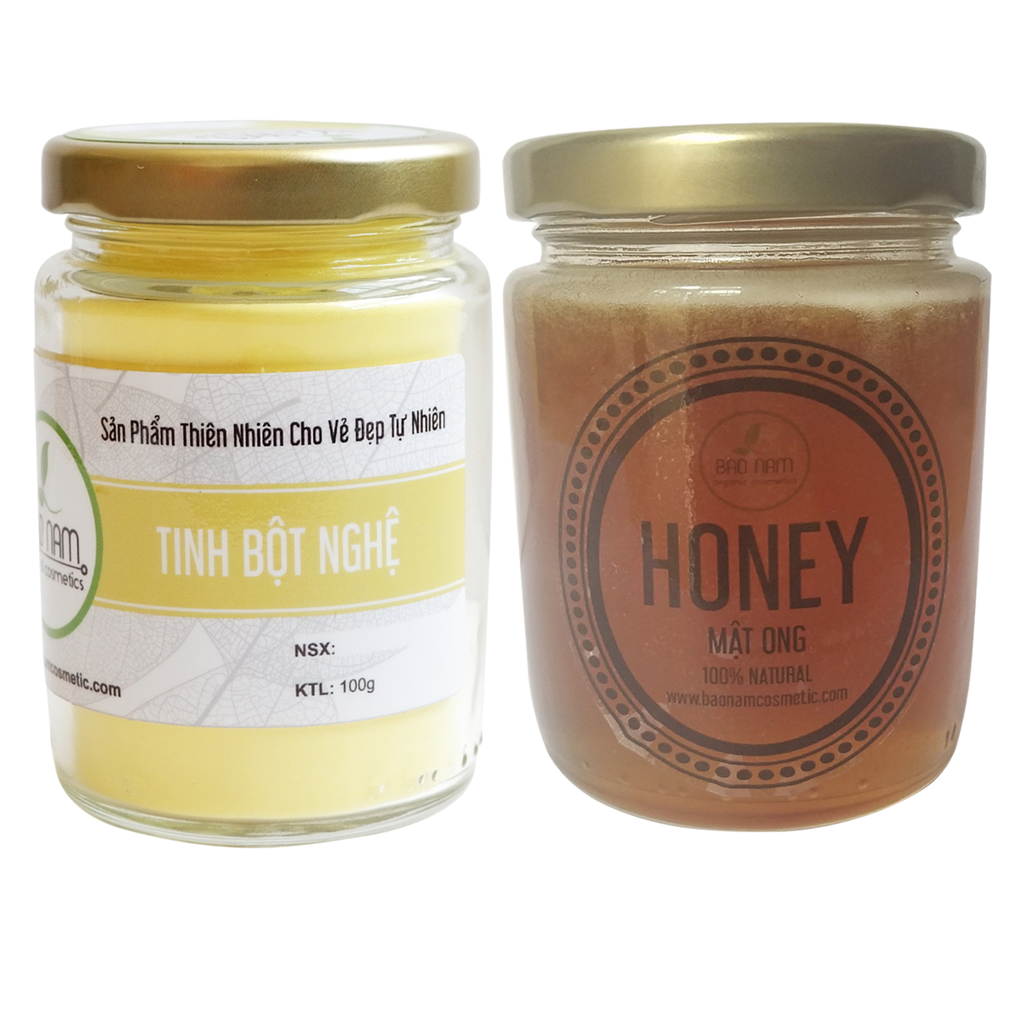 [HCM]Bộ tinh bột nghệ 100gr và mật ong nguyên chất 220ml