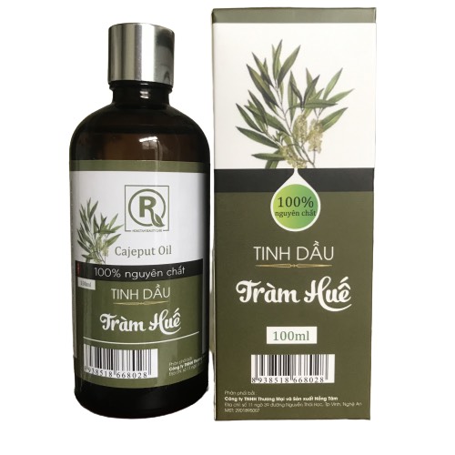 Tinh dầu tràm 100ml loại 1, chuẩn hàng cty chính hãng