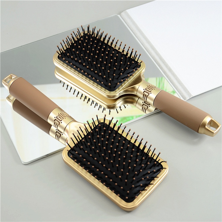 Lược mát xa hình vuông Đệm hơi Lược làm tóc Thẩm mỹ viện Lược mát xa túi