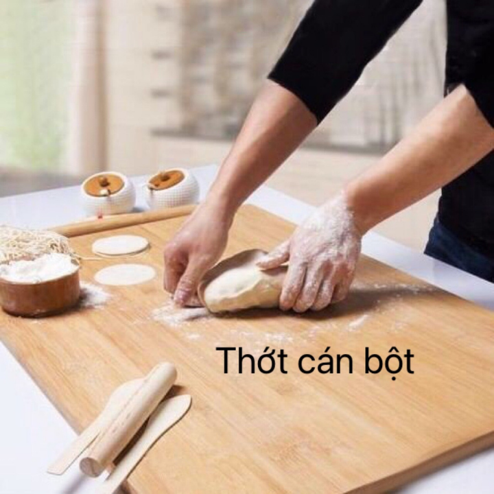 Thớt Tre Cán Bột - Kháng Khuẩn BambooVina