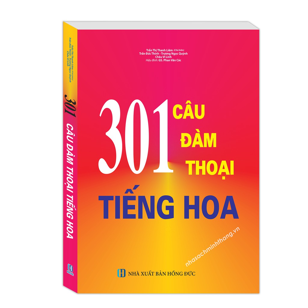 sach - 301 Câu Đàm Thoại Tiếng Hoa (ko màu)