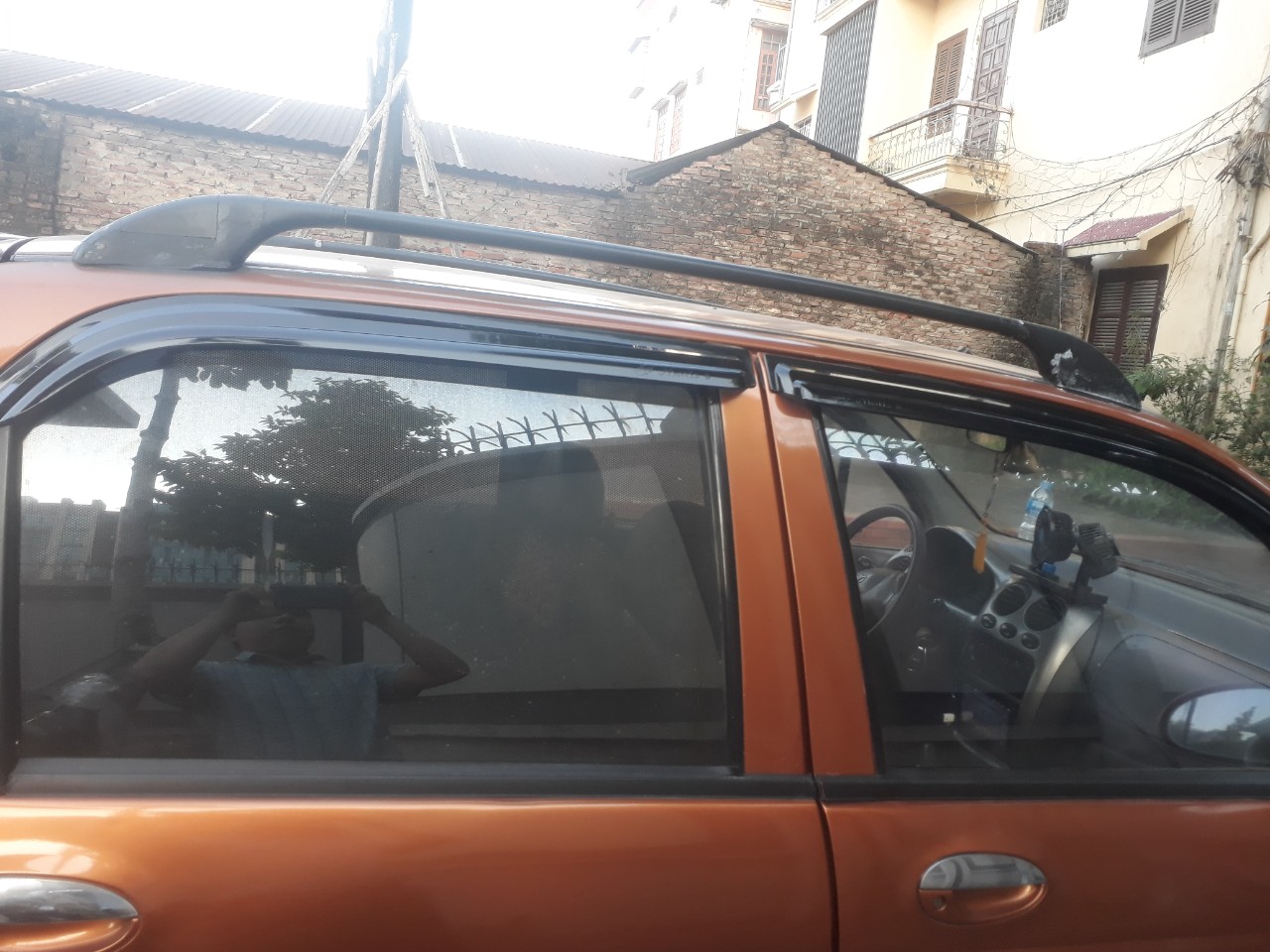 Bộ vè mưa đen xe matiz 3 - spark các đời từ 2007 đến 2012 phom cũ