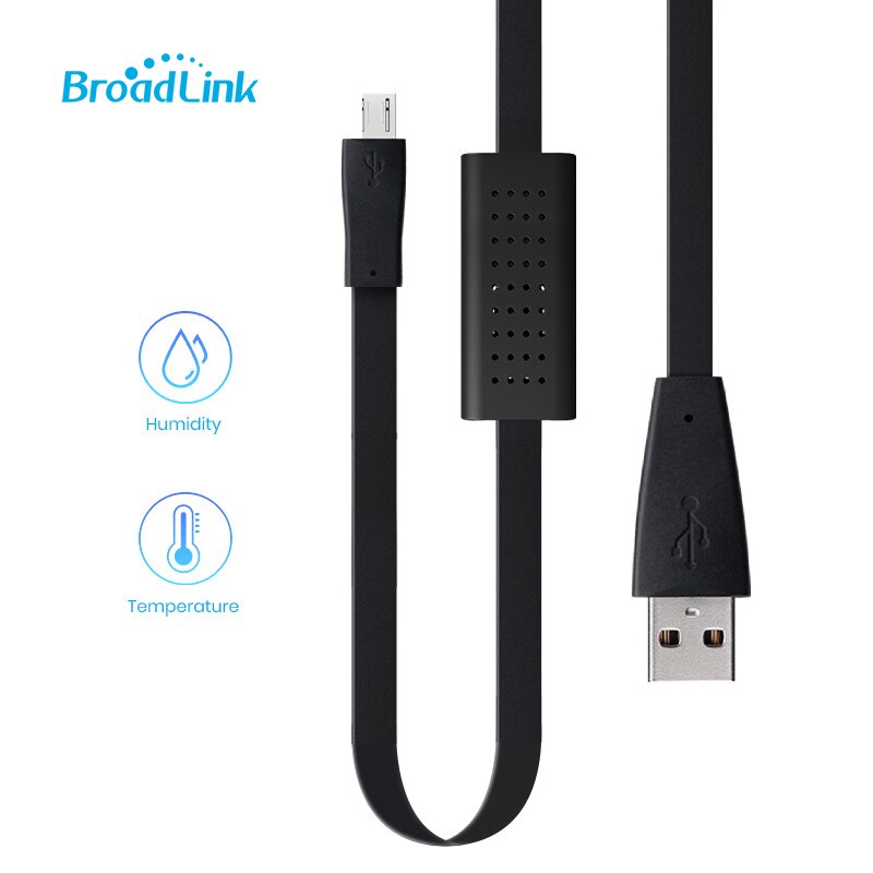 Broadlink HTS2 - Cáp cảm biến nhiệt độ và độ ẩm hoạt động với Broadlink RM4 mini và RM4 Pro