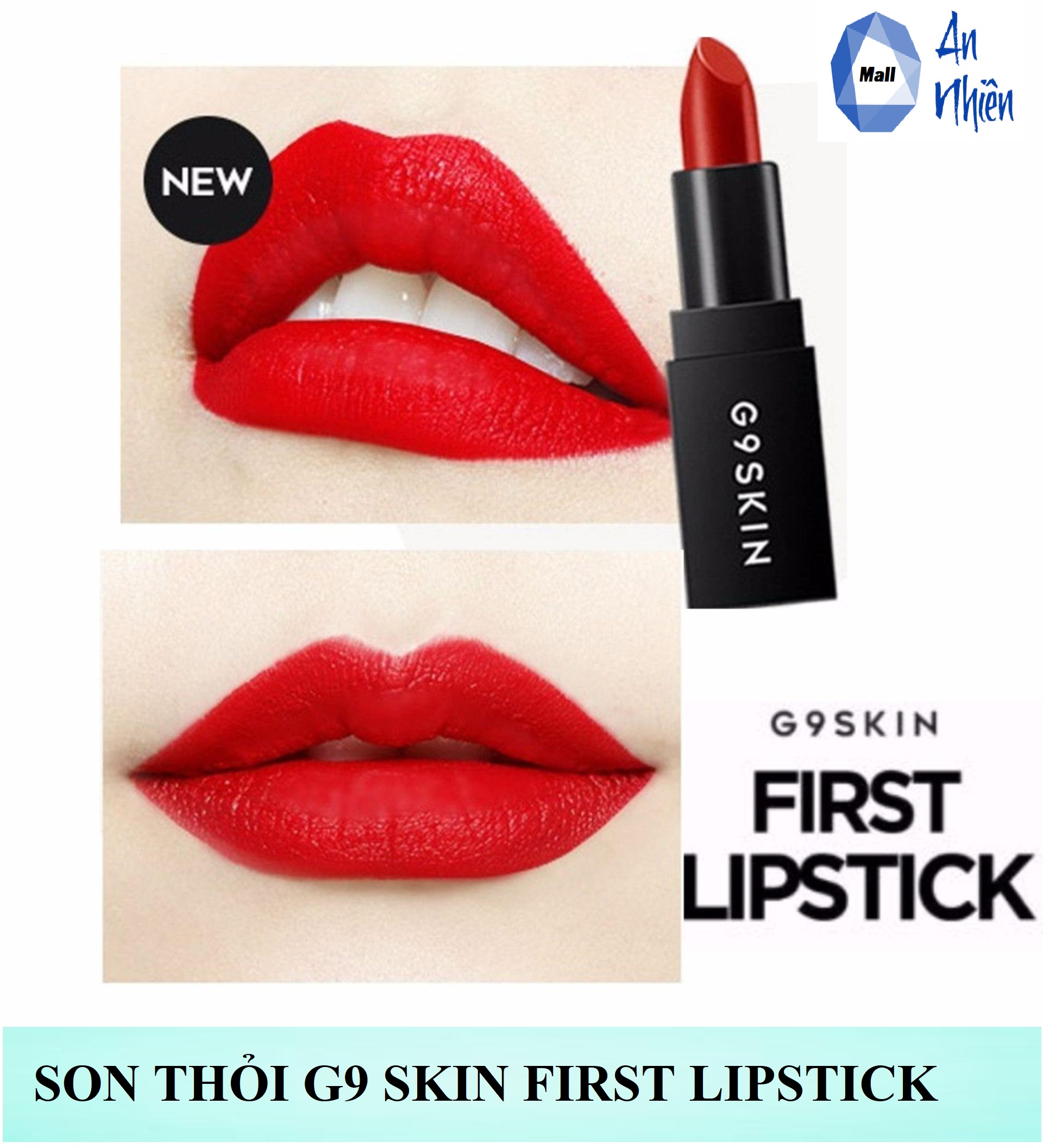 Son thỏi g9 skin first lipstick - mẫu mới
