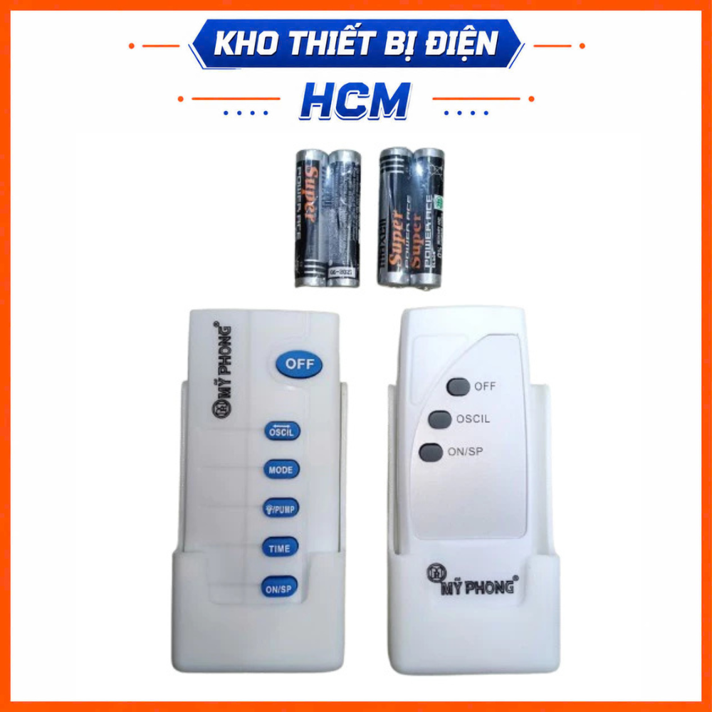 Remote quạt treo tường, quạt đảo trần Mỹ Phong - HÀNG CHÍNH HÃNG