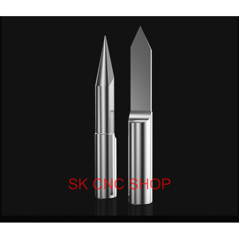 Mũi dao khắc 1 me CNC - 6mm - SK CNC SHOP