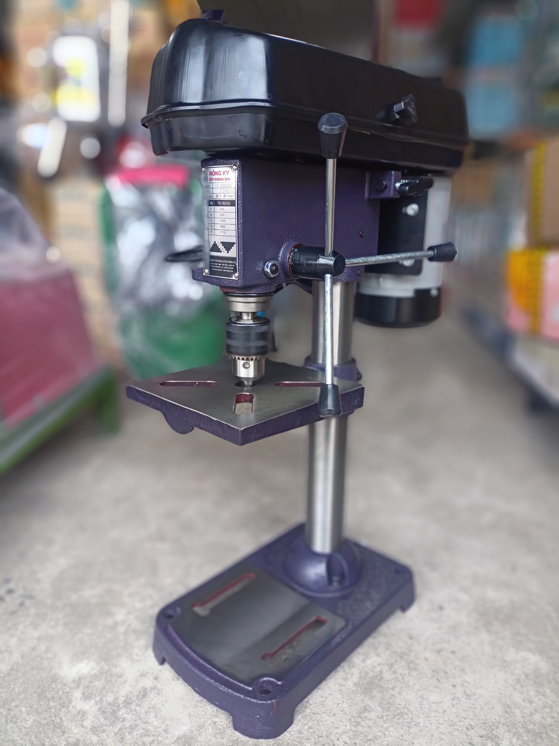 Khoan bàn 600mm hồng ký - kd600 cam kết máy chính hãng 100%