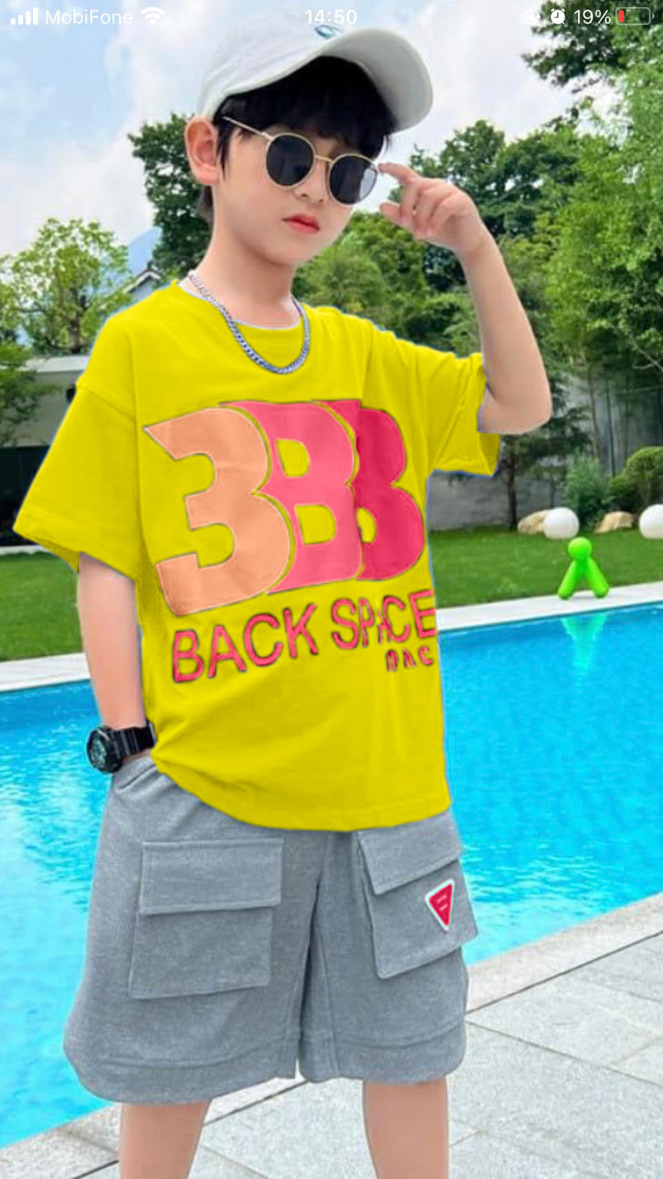 Bộ thun hip hop bé trai size 23-60kg