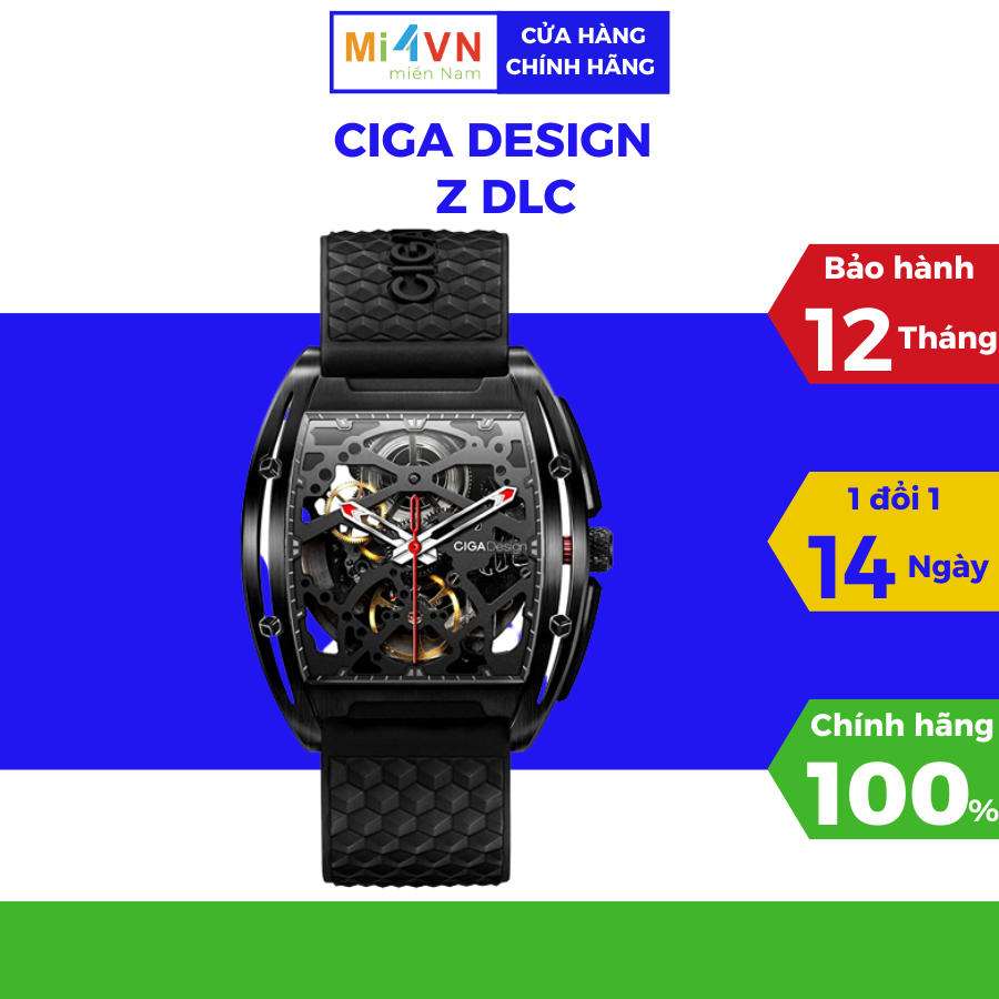 Đồng hồ nam, đồng hồ ciga design, ciga design z series - dlc, chính hãng