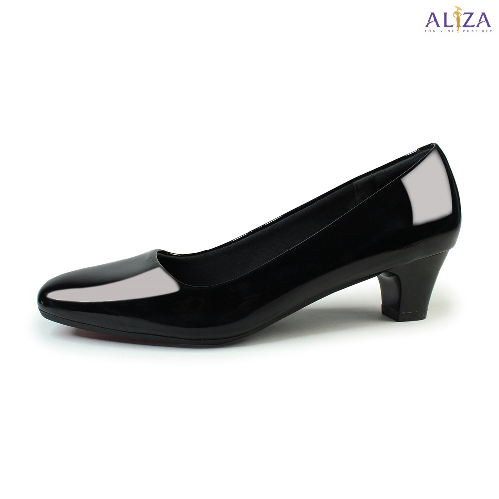Giày công sở mũi vuông cao 3cm - Aliza 004