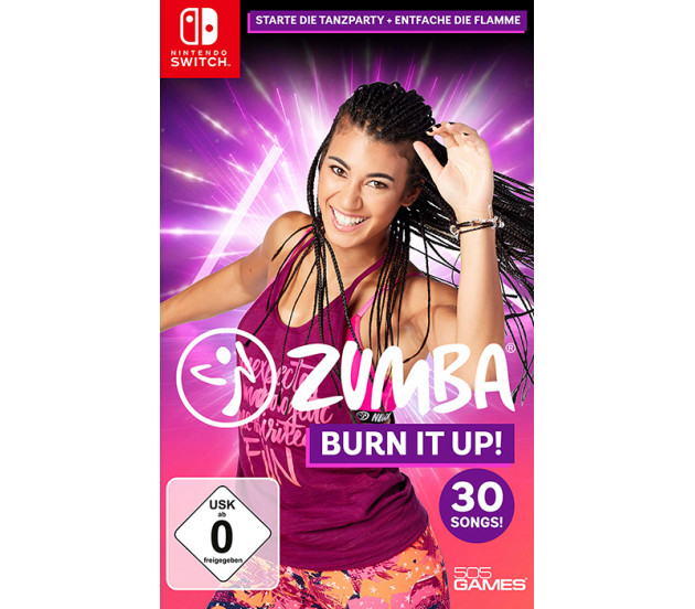 [HCM]GAME ZUMBA BURN IT UP CHO NINTENDO SWITCH