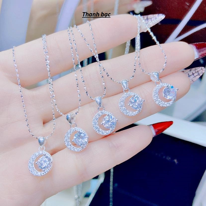 Dây chuyền nữ - dây chuyền nữ bạc ý s925 - mẫu mã mới Thanh bạc