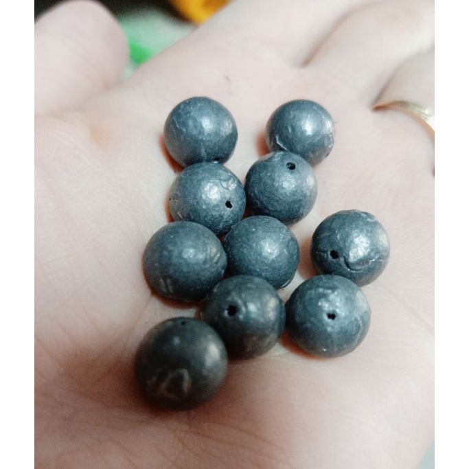 Chì tròn câu cá xuyên tâm 7g/14
