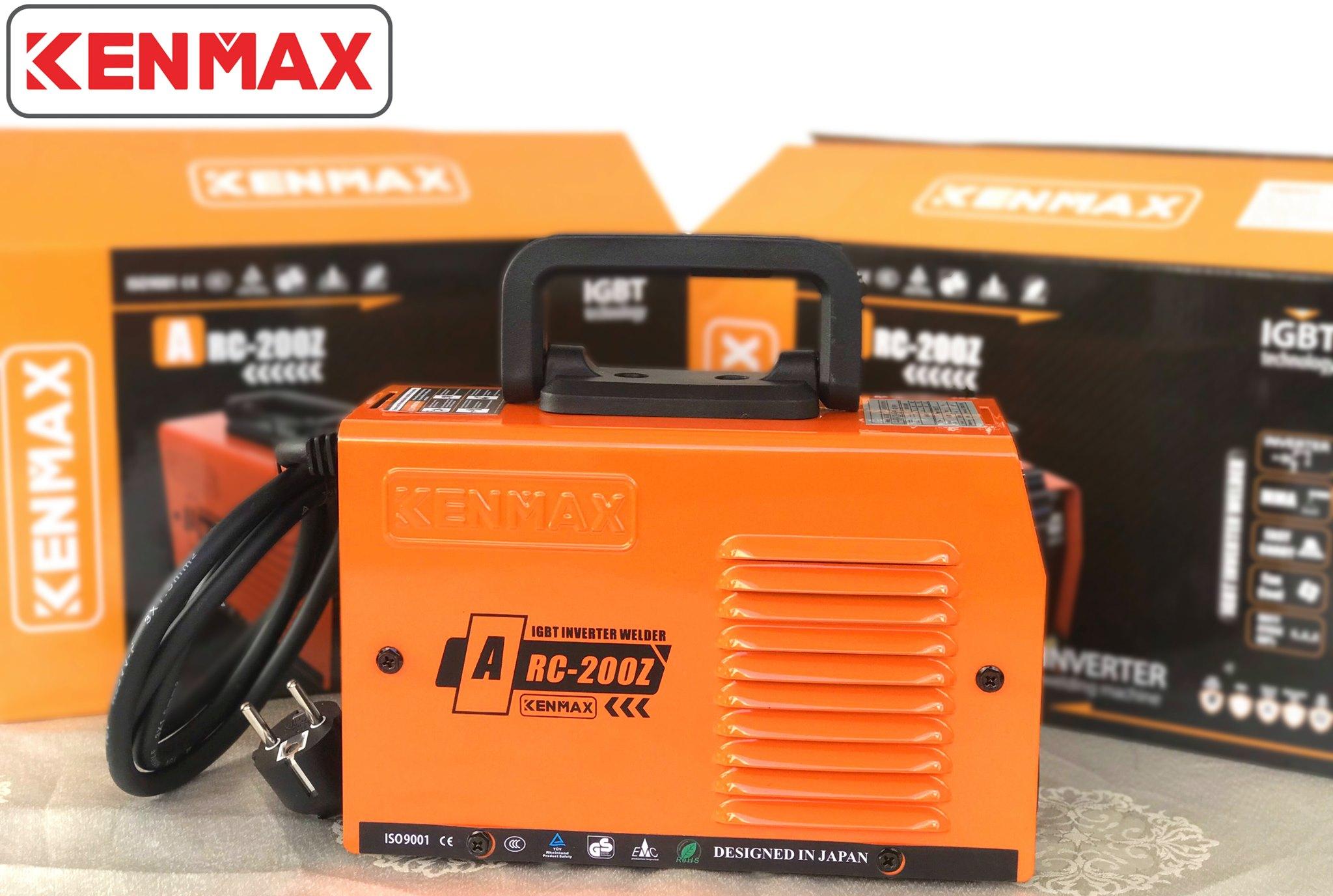 Máy hàn mini kenmax arc-200z-chuyên que 2.5 máy bảo hành 12 tháng