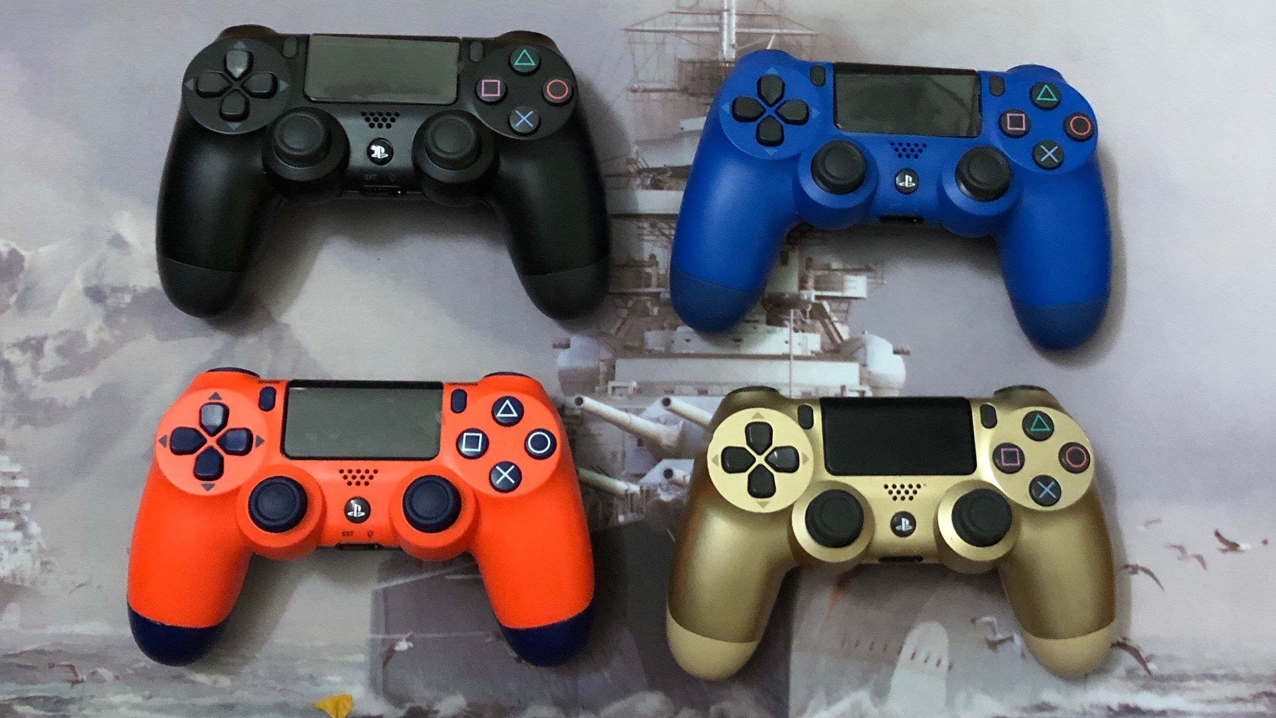 Tay cầm ps4 2nd hàng 97% đến likenew