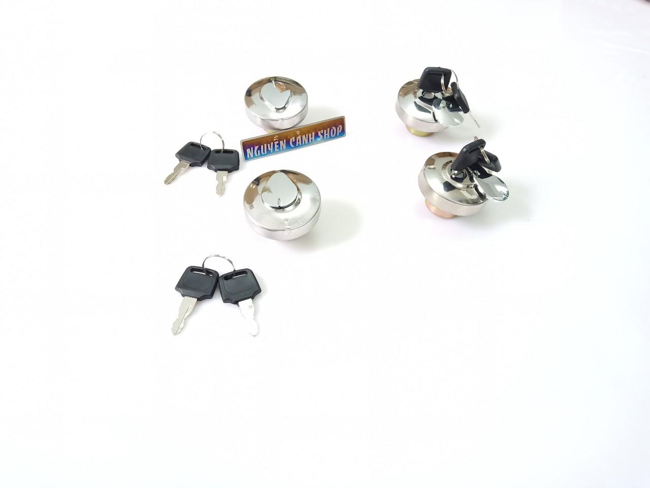 nắp bình xăng xe 67 CL có chìa khóa