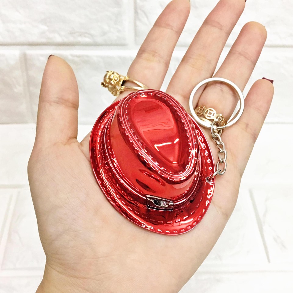 BẬT LỬA, HỘT QUẸT MÓC KHOÁ HÌNH NÓN CAO BỒI (COWBOY) (XÀI GAS)