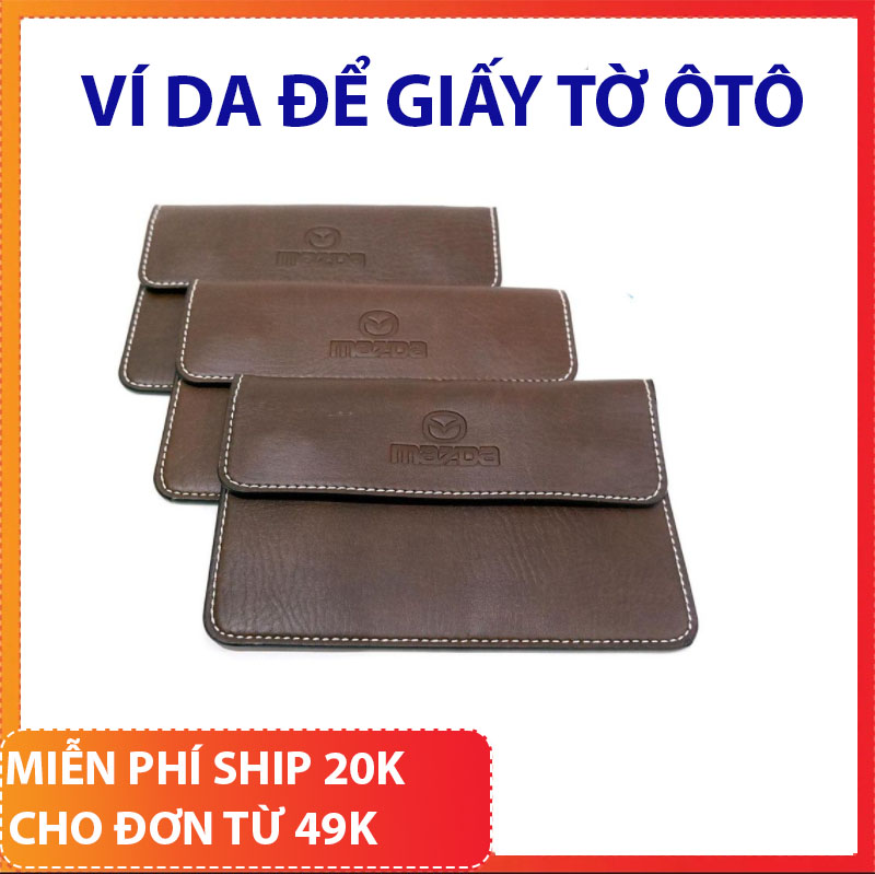 VÍ DA ĐỰNG ĐĂNG KIỂM, GIẤY TỜ FULL LOGO CÁC HÃNG Ô TÔ CAO CẤP