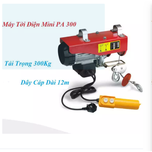 Tời điện pa300 cáp 20m