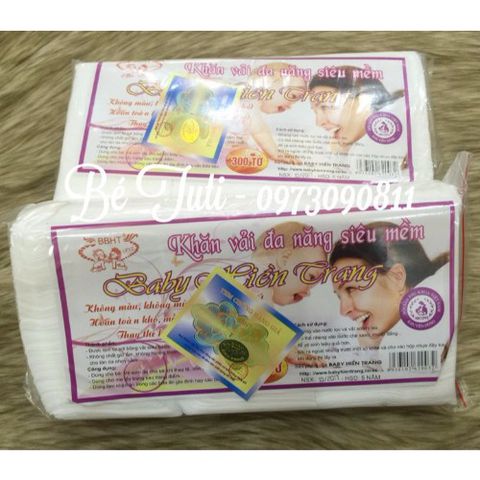 Khăn vải khô đa năng siêu mềm baby
