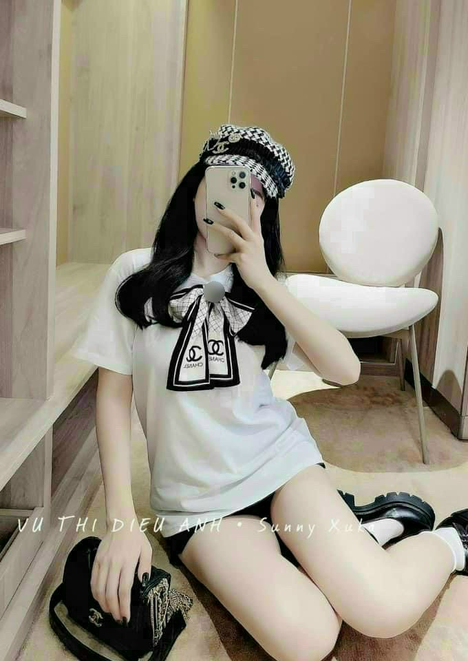 Hot 🔥🔥🔥 áo thun đính nơ cn siêu cưng - ảnh thật