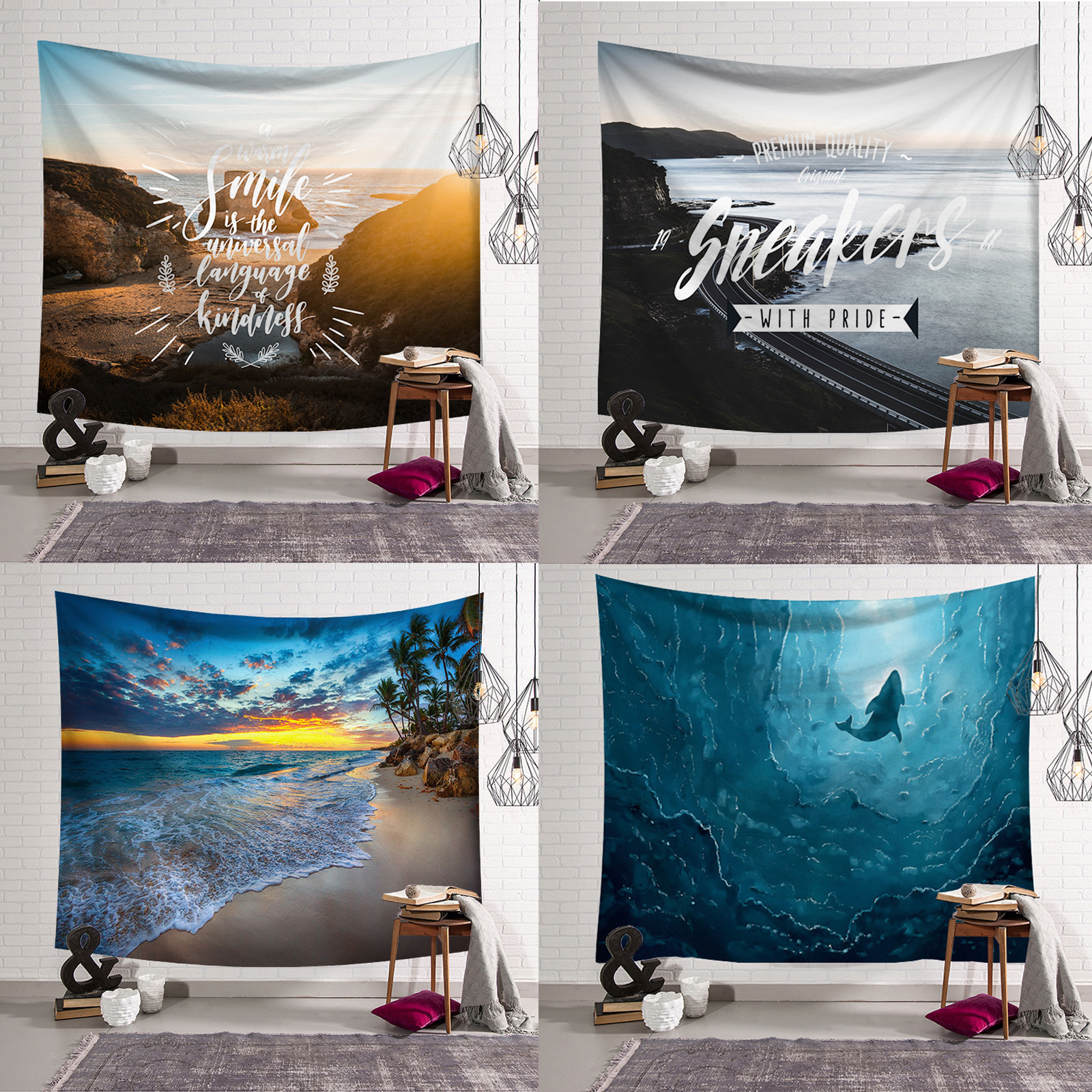 Tranh vải decor size 150x130cm AI CẬP trang trí phòng ngủ trang trí phòng khách