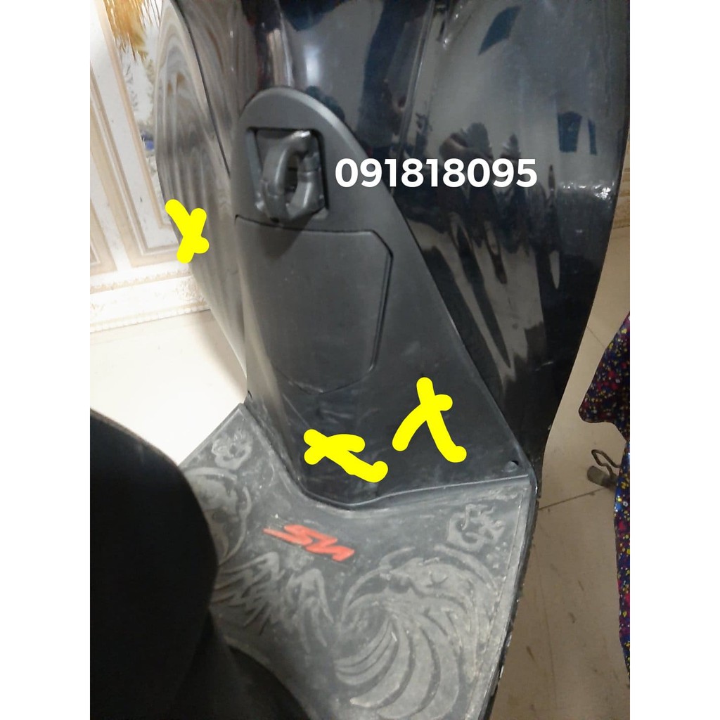 Ốp trên bên trong ốp dưới ổ khóa sh 2020-2021 honda