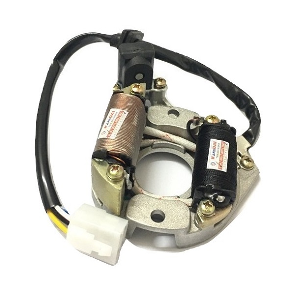 Cuộn điện đôi 4 cực xe máy Dream 100cc KAFADAI THAILAND - Cuộn lửa xe Dream - Cuộn điện mâm lửa Dream KL881