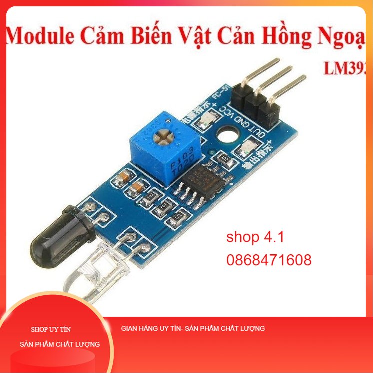 Cảm biến vật cản hồng ngoại Lm393