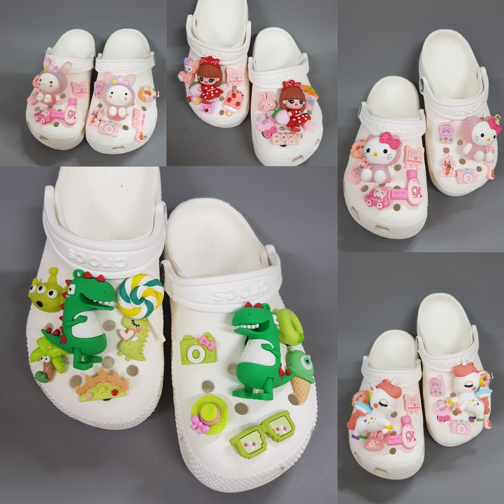 Sandals aeration cross classic for baby girls kids white shoes clog kid