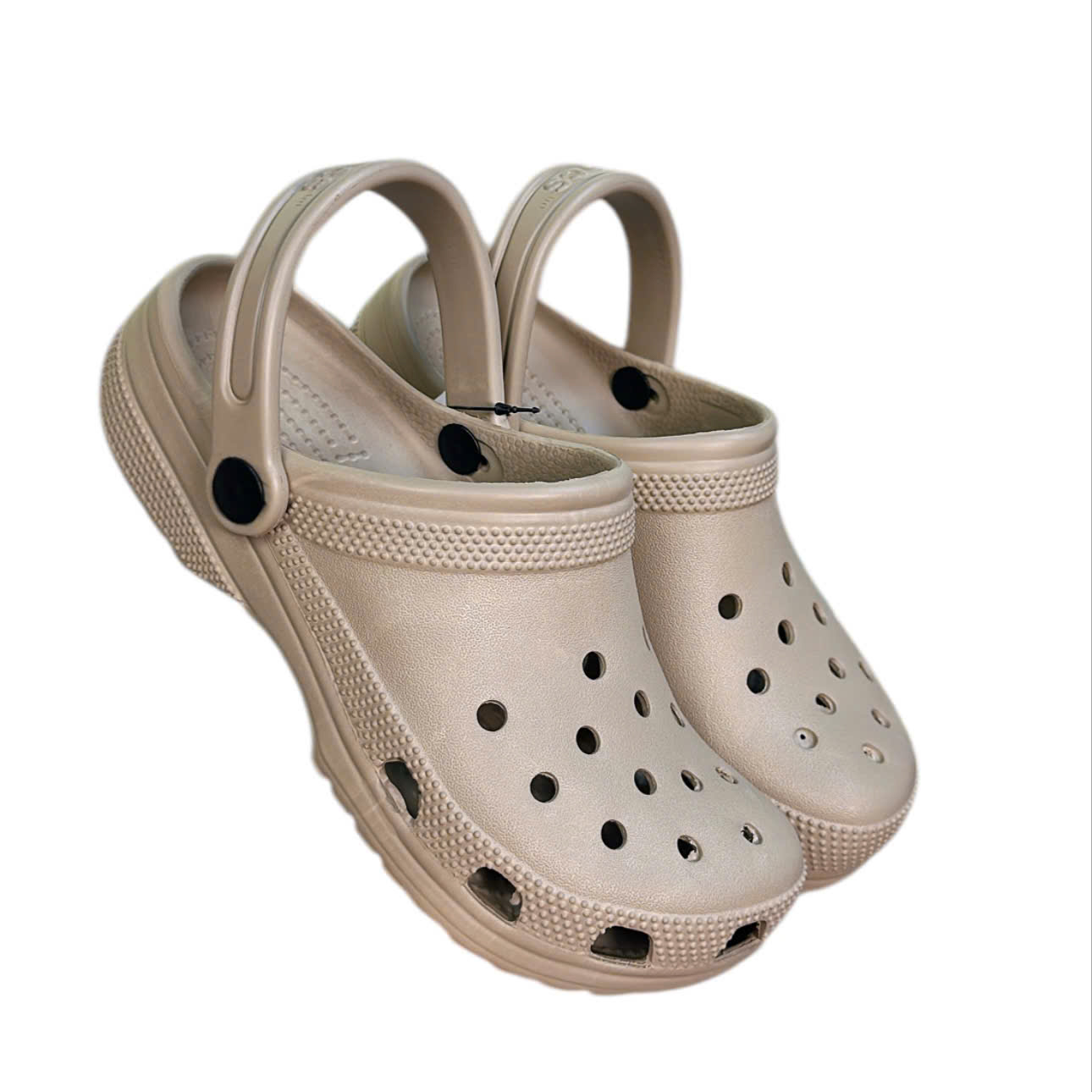 Cross Clog Classic Free Socks and 10 Jb Stickers Solid Molded Cross Strap Sandals for Men and Women Waterproof Back Strap Sandals - 4
