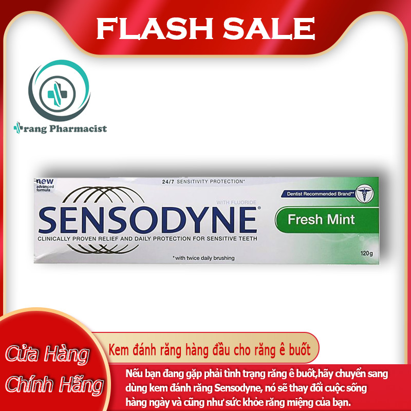 Giảm ê buốt - kem đánh răng sensodyne