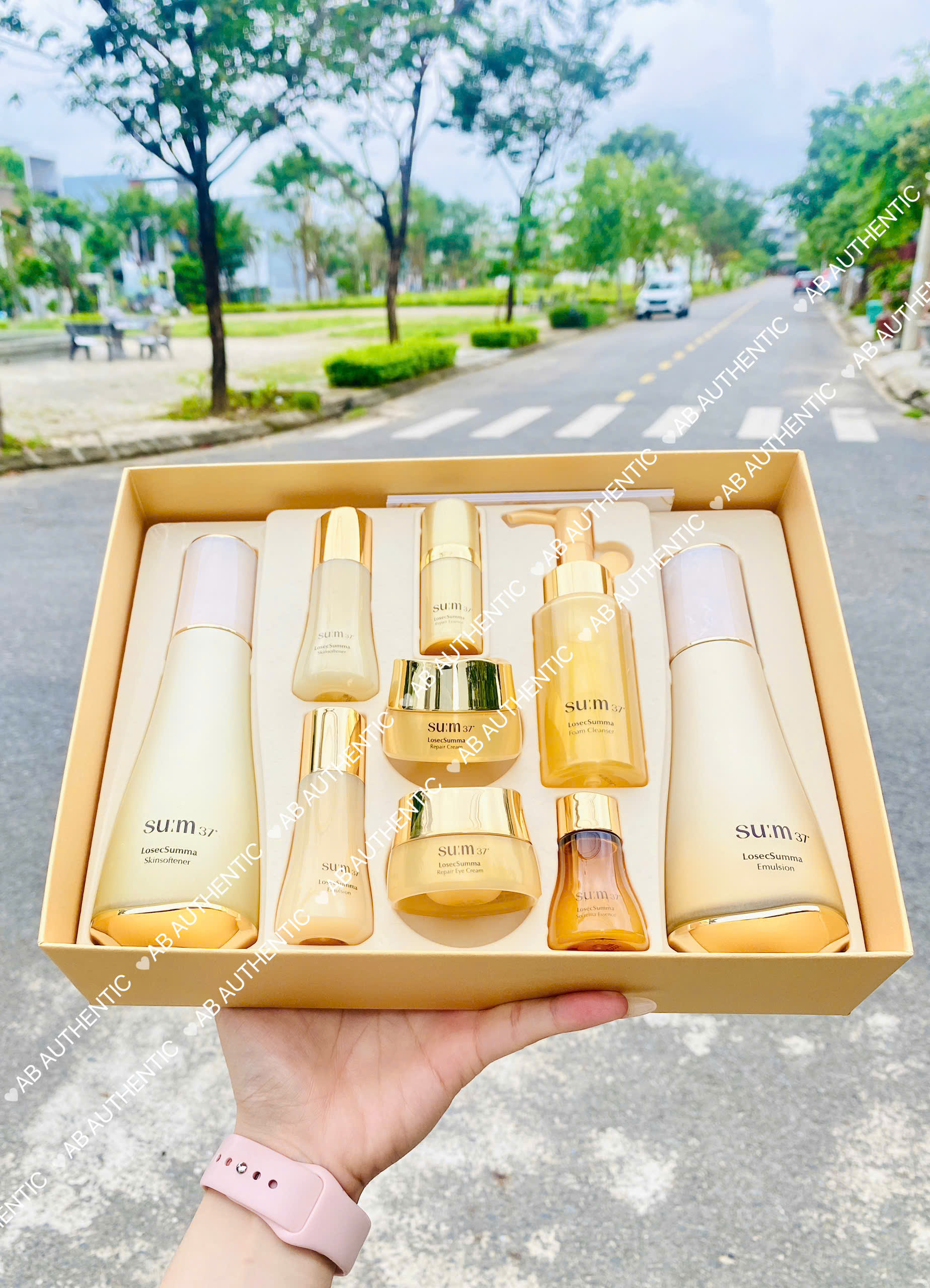 Set dưỡng tái sinh da, chống lão hóa Sum 37 Losec Summa Elixir Special Set Mẫu mới - AB AUTHENTIC