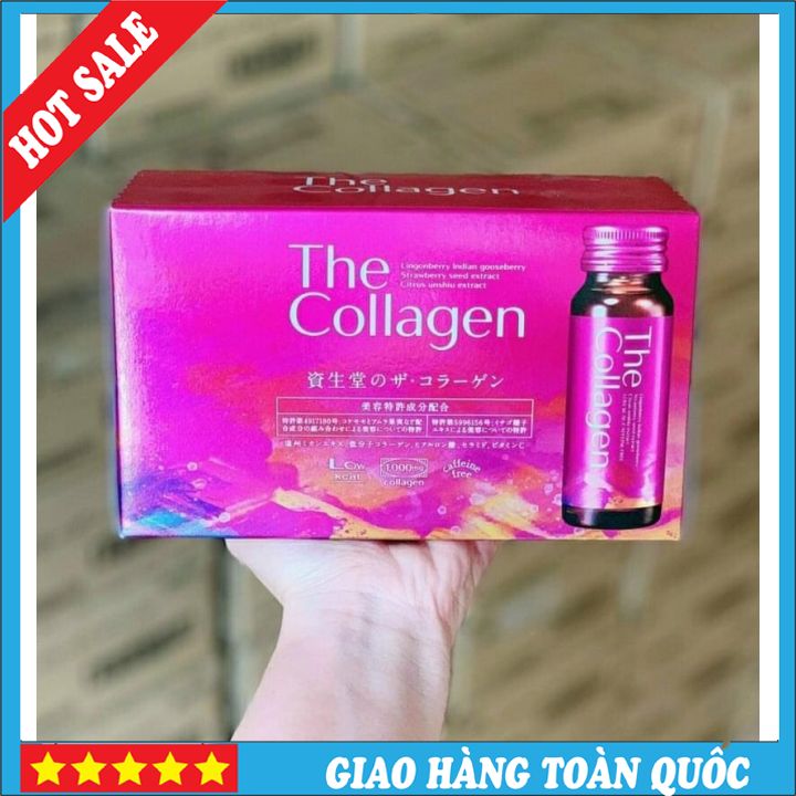 🔥🔥Mẫu Mới🔥🔥 The Collagen Shiseido dạng chai nước uông Nhật Bản