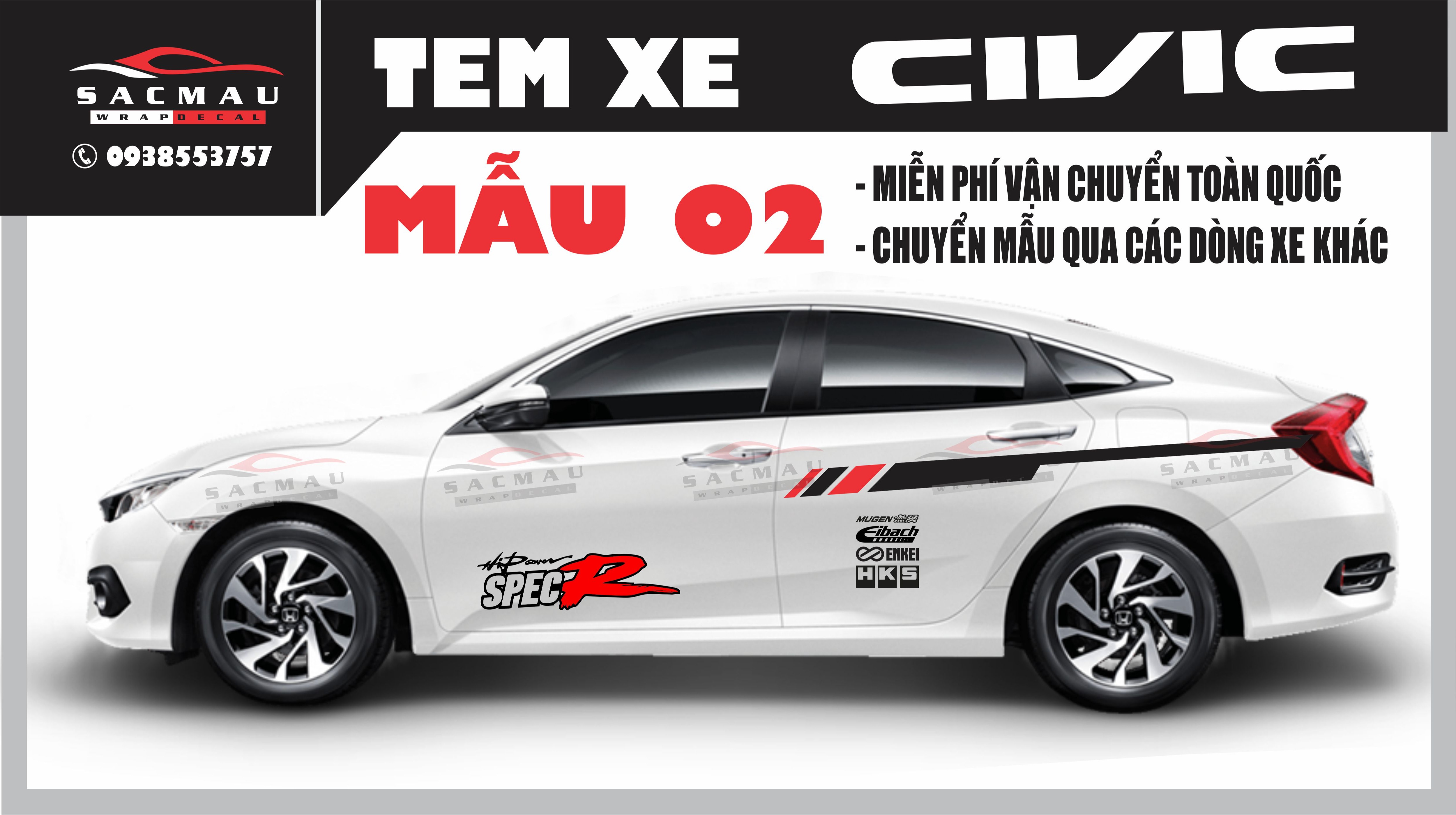 TEM XE HONDA CIVIC