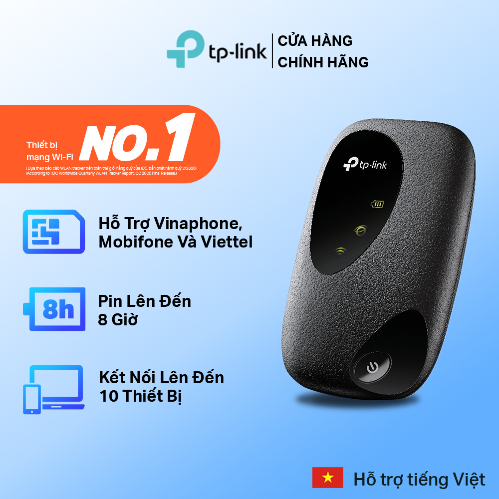 [🔥Bán Chạy🔥] Bộ Phát Wifi Di Động 3G/4G TP-Link M7000 / M7200 / MT110 Pin 2000 mAh